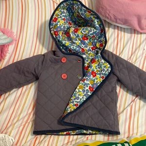 Baby Boden girls coat size 12-18 months